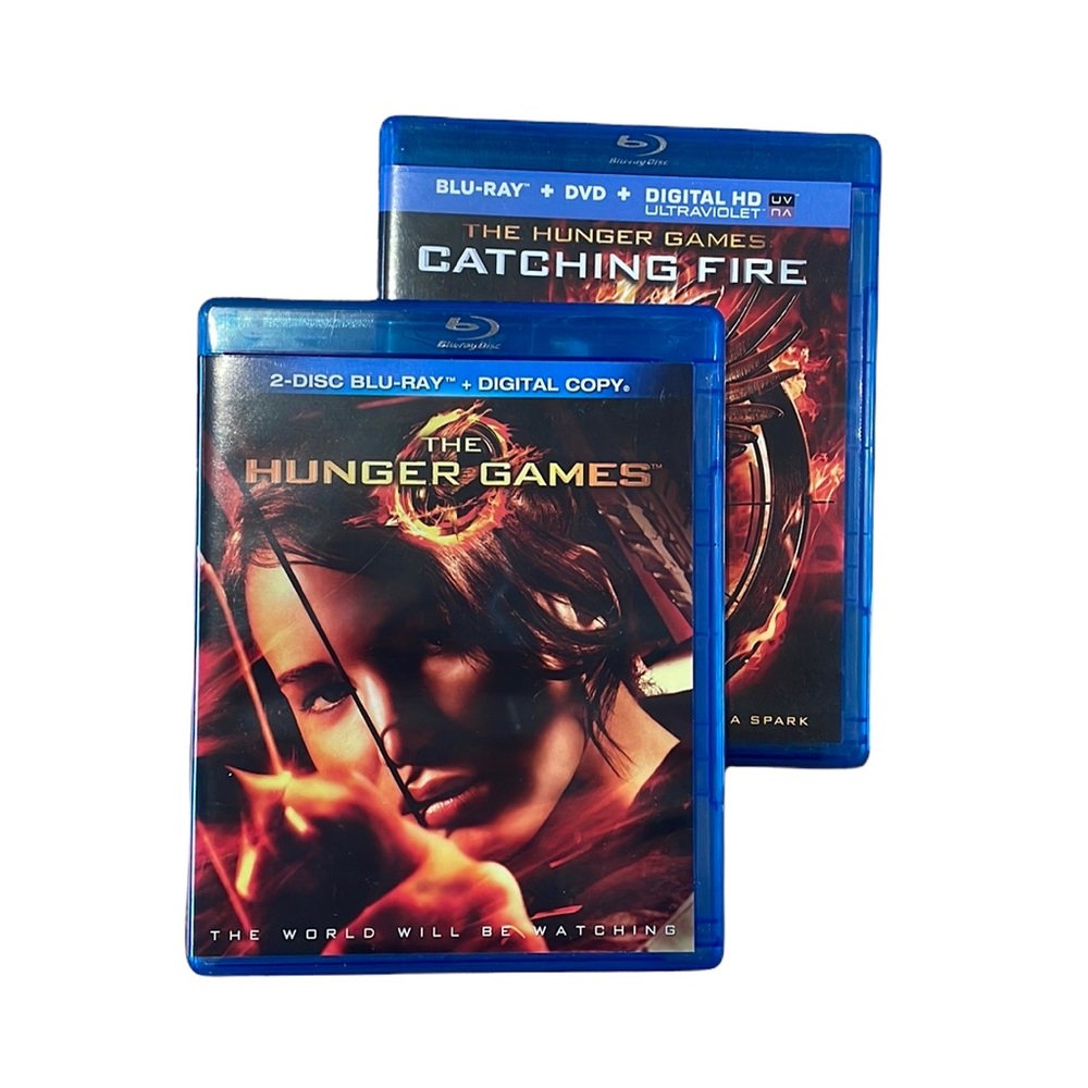 The hunger games dvd blue ray